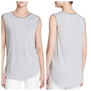 Haute Hippie Embellished Tank Top Size Medium